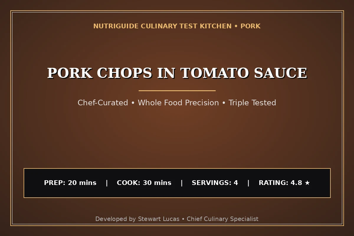 Pork Chops In Tomato Sauce