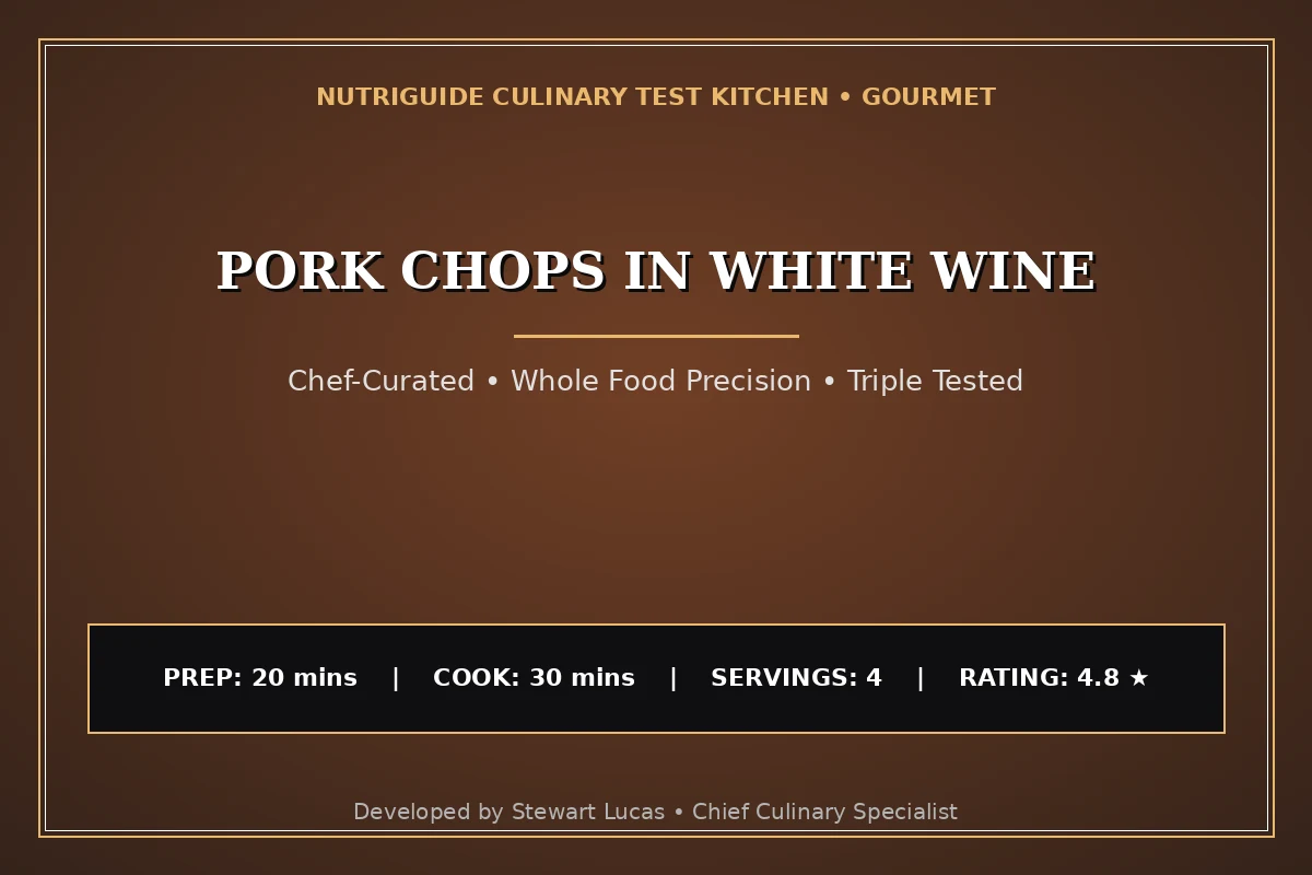 Pork Chops In White Wine
