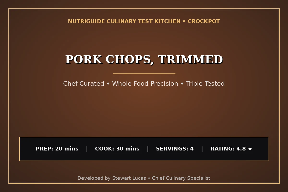 Pork Chops, Trimmed