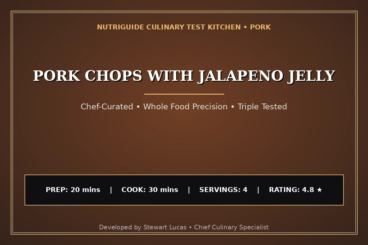 Pork Chops With Jalapeno Jelly