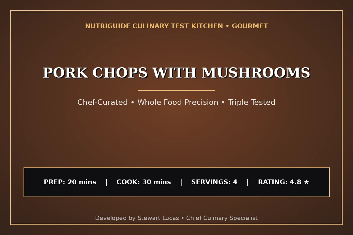 Pork Chops With Mushrooms