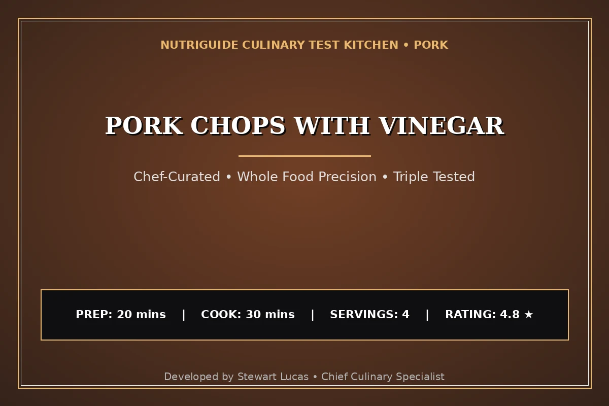 Pork Chops With Vinegar