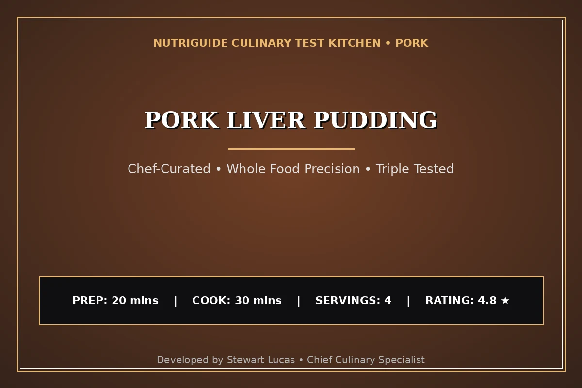 Pork Liver Pudding