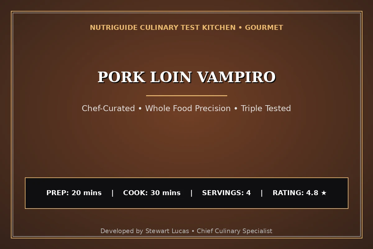 Pork Loin Vampiro