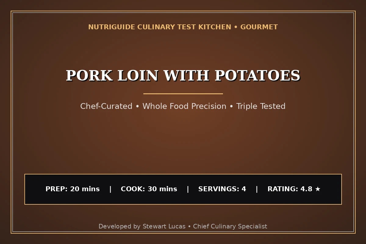 Pork Loin With Potatoes