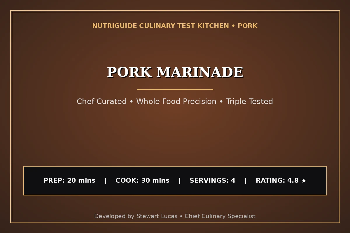 Pork Marinade