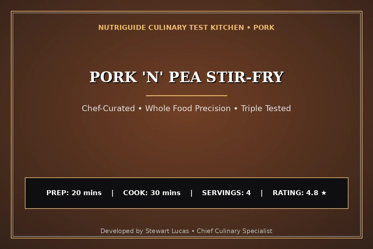 Pork 'N' Pea Stir-Fry