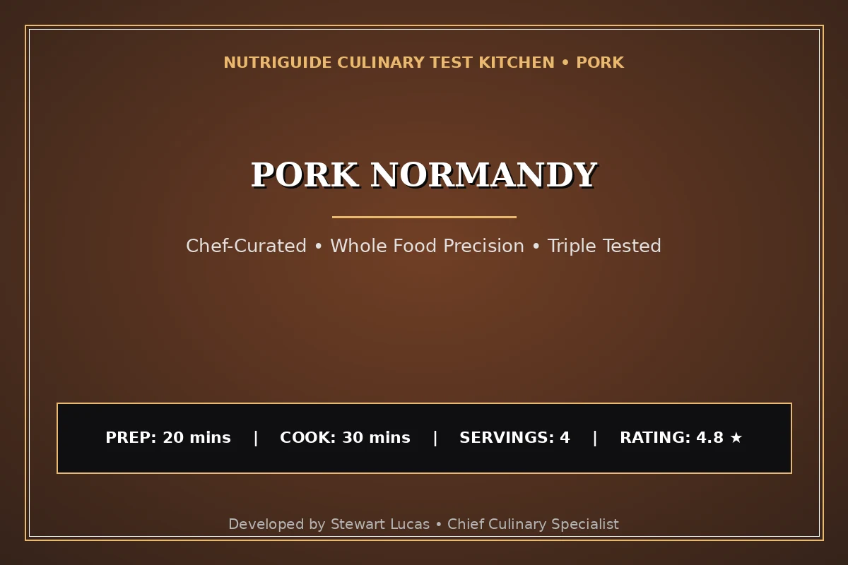 Pork Normandy