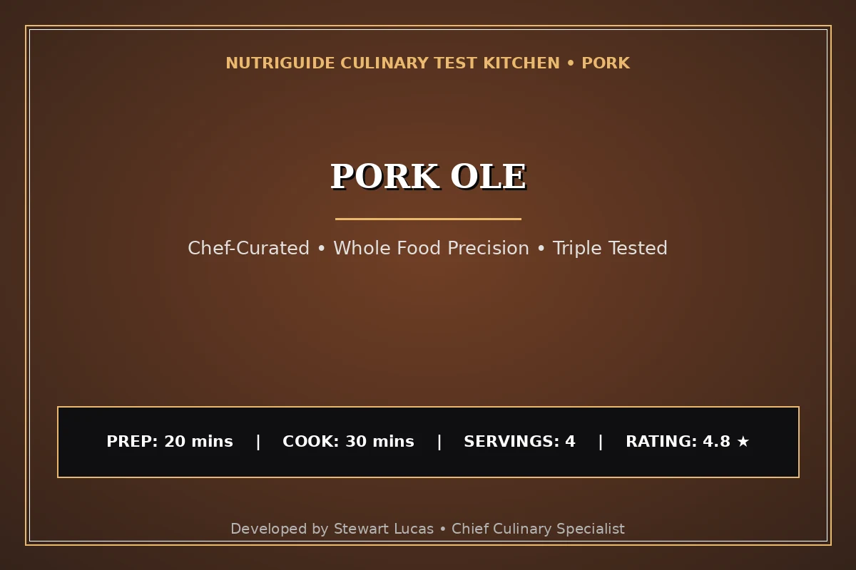Pork Ole