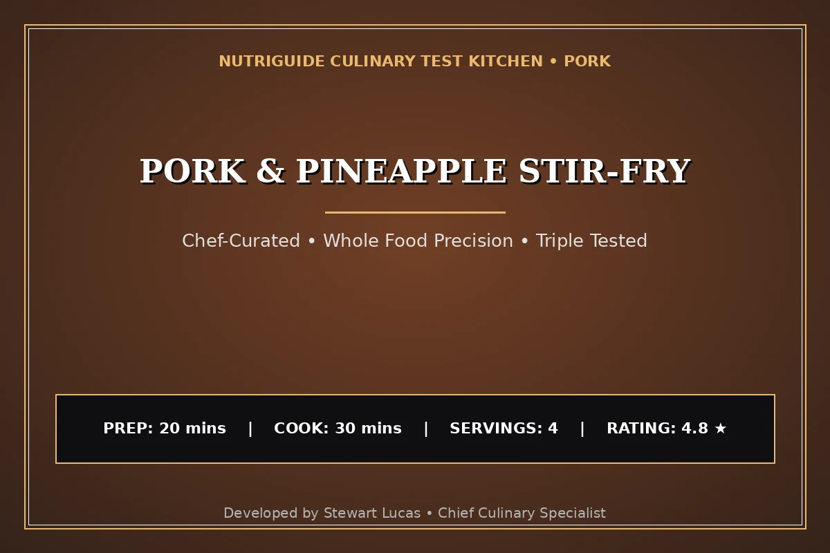 Pork & Pineapple Stir-Fry
