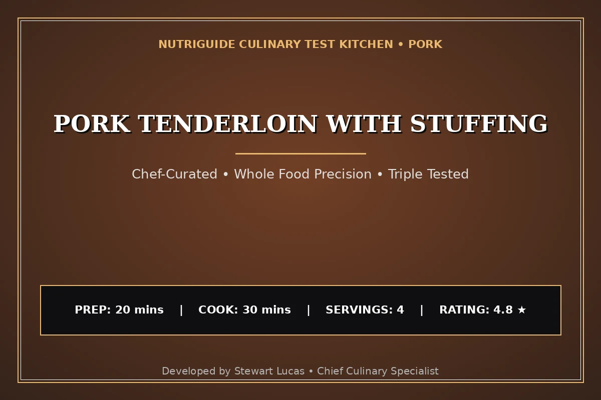 Pork Tenderloin With Stuffing
