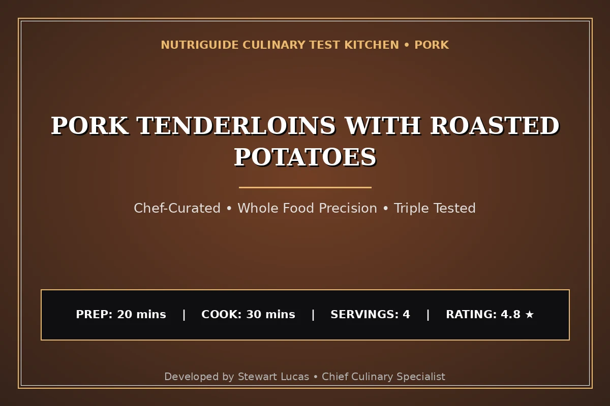 Pork Tenderloins With Roasted Potatoes