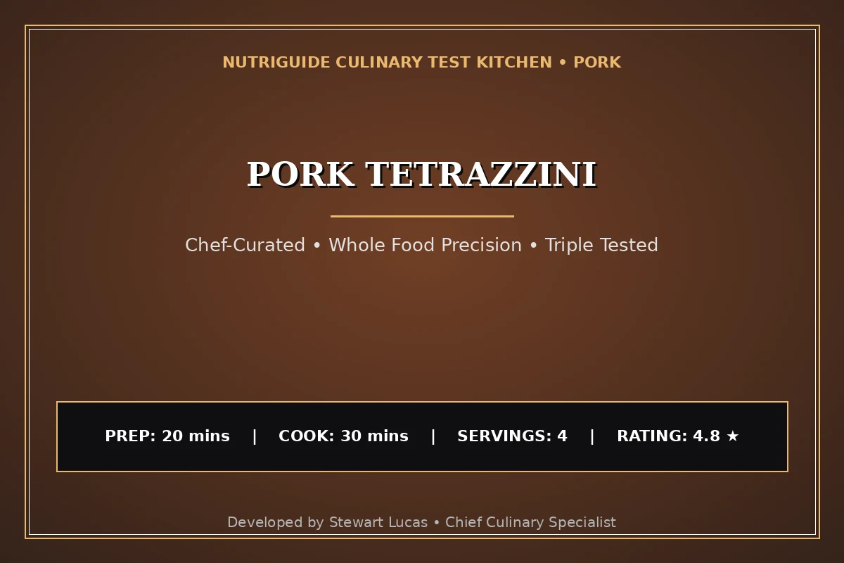 Pork Tetrazzini