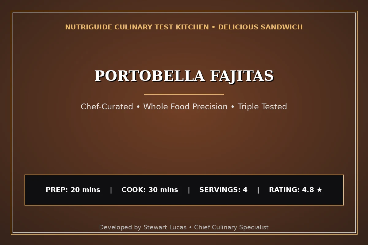 Portobella Fajitas