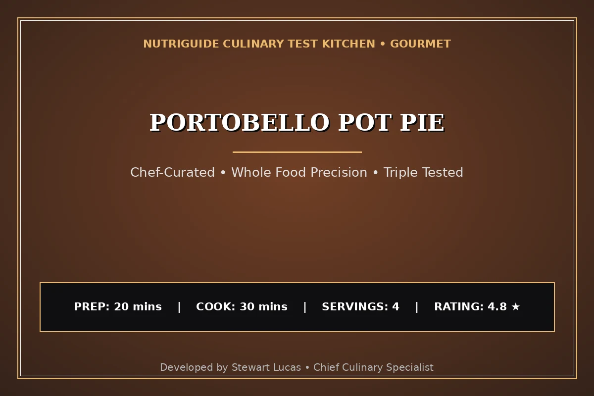 Portobello Pot Pie