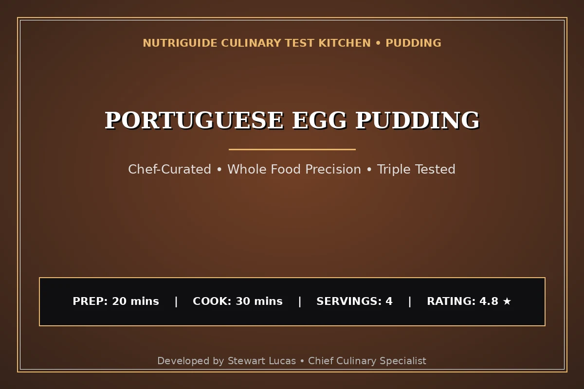 Portuguese Egg Pudding