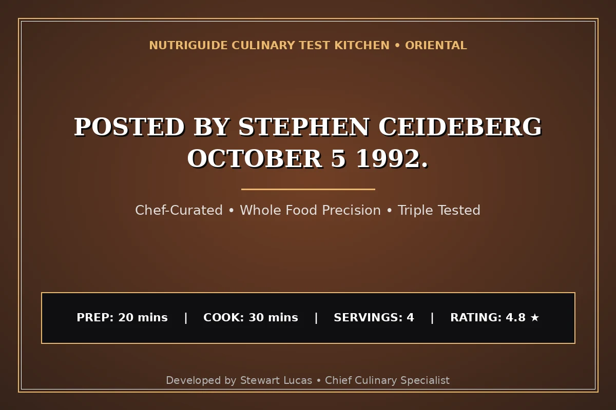 Posted By Stephen Ceideberg October 5 1992.
