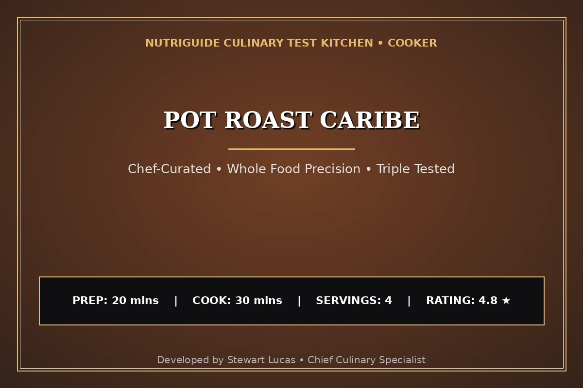 Pot Roast Caribe