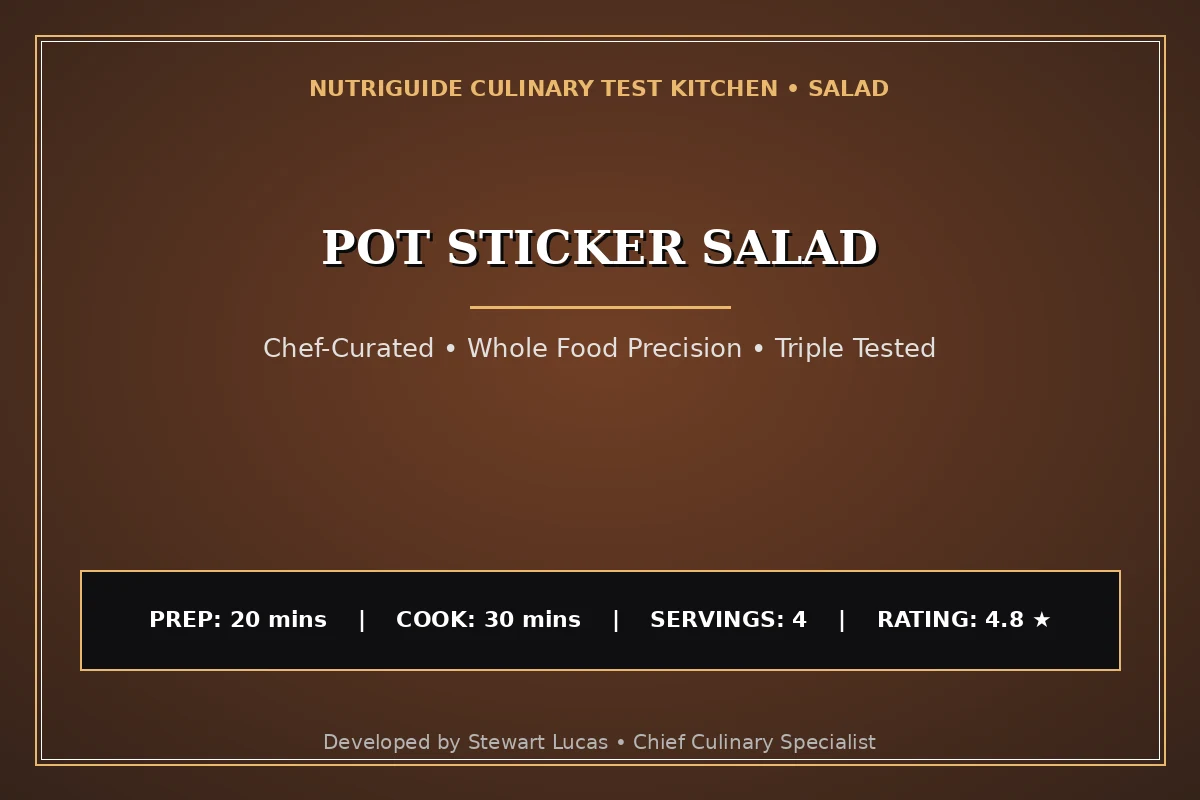 Pot Sticker Salad