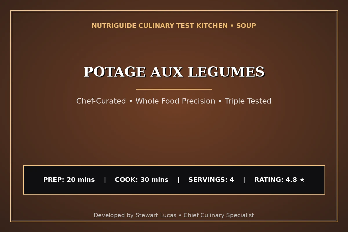 Potage Aux Legumes