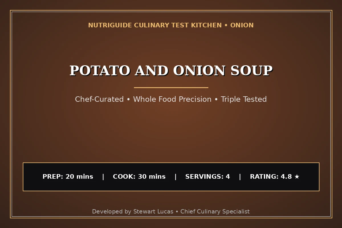Potato And Onion Soup