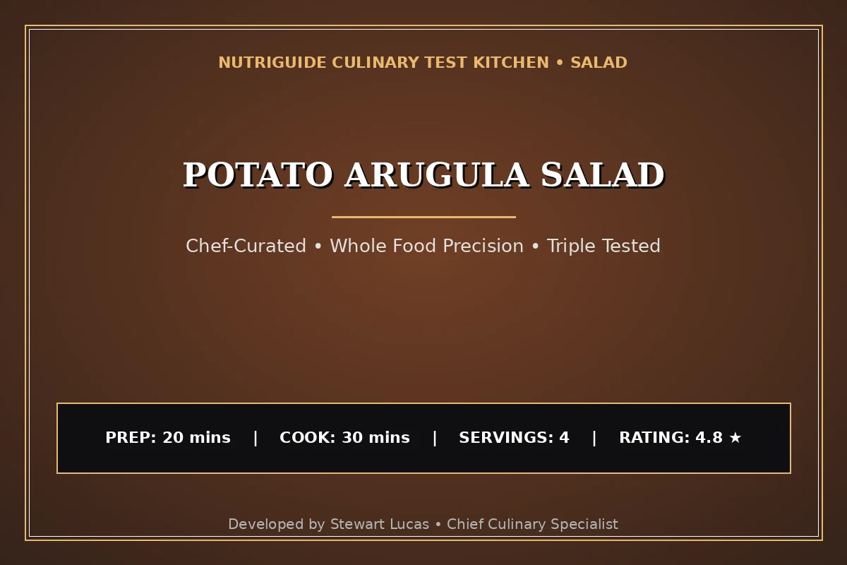 Potato Arugula Salad