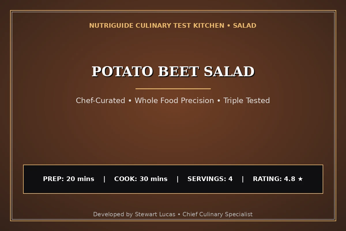 Potato Beet Salad