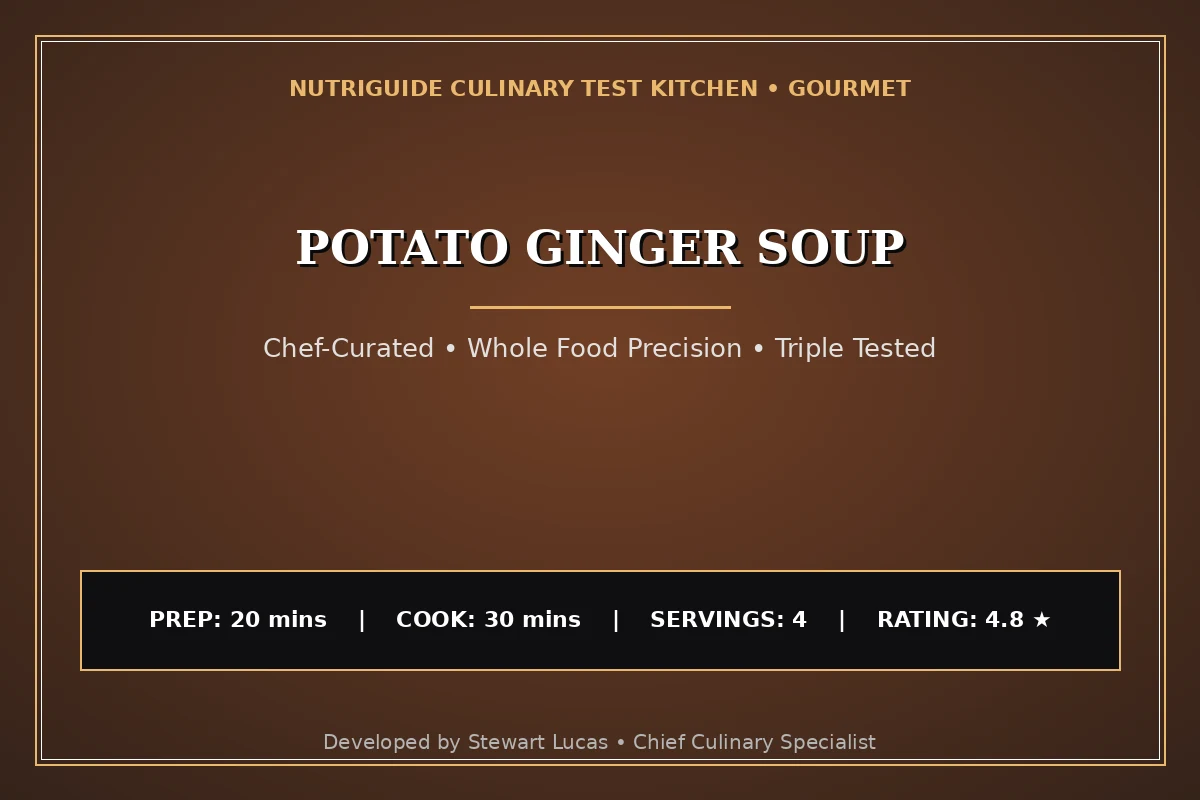 Potato Ginger Soup