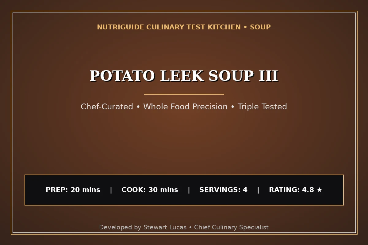 Potato Leek Soup Iii