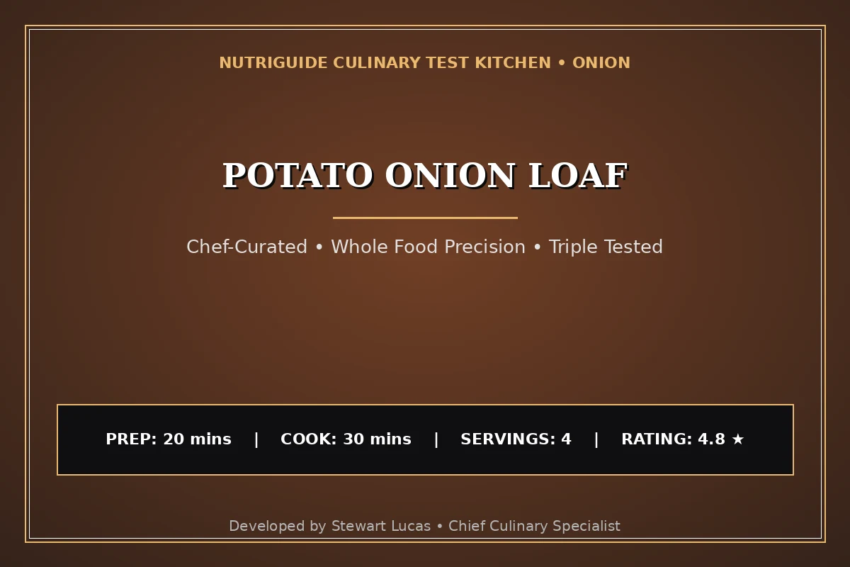 Potato Onion Loaf