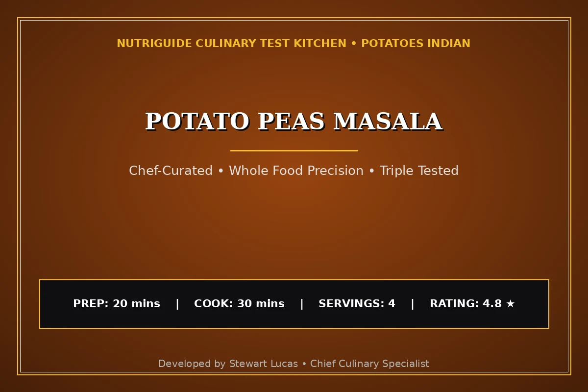 Potato Peas Masala