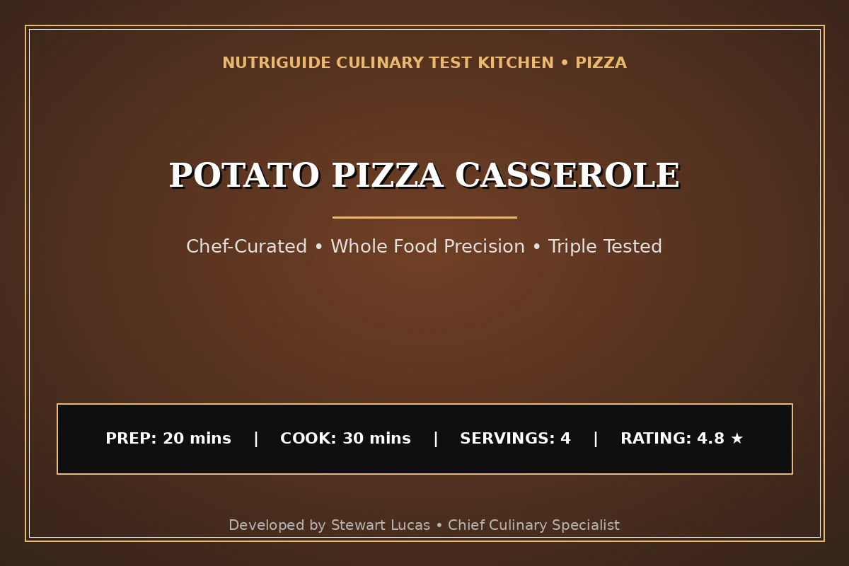 Potato Pizza Casserole