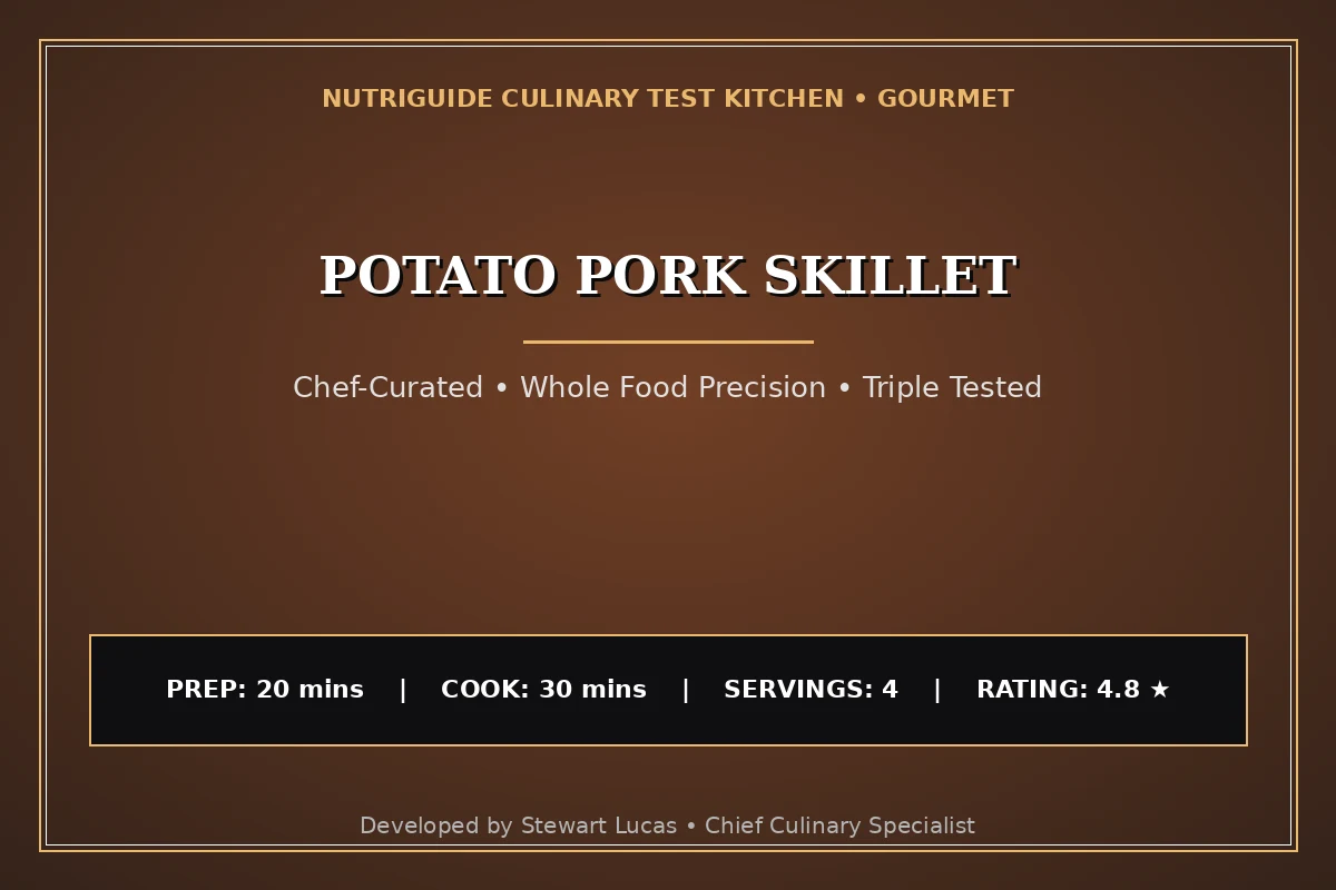Potato Pork Skillet