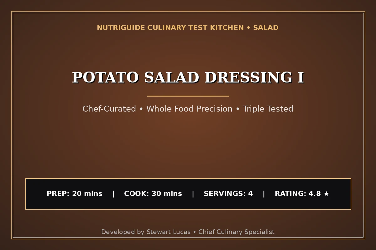 Potato Salad Dressing I
