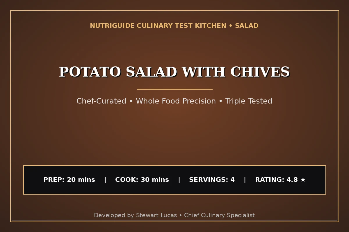 Potato Salad With Chives