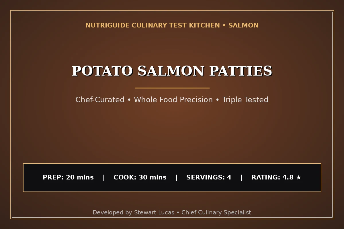 Potato Salmon Patties