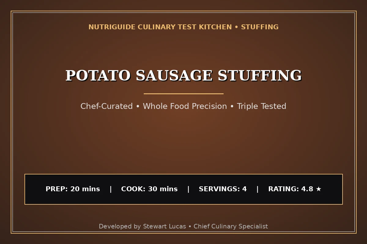 Potato Sausage Stuffing