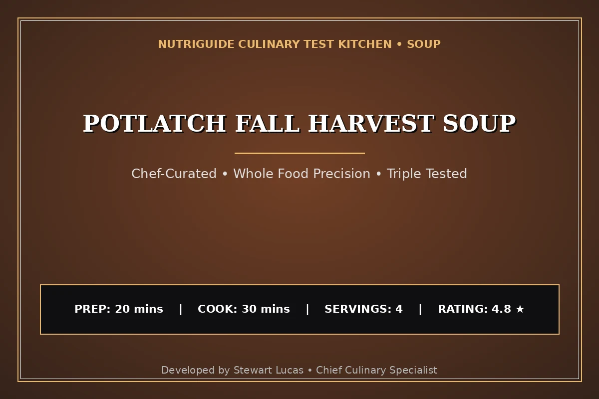 Potlatch Fall Harvest Soup