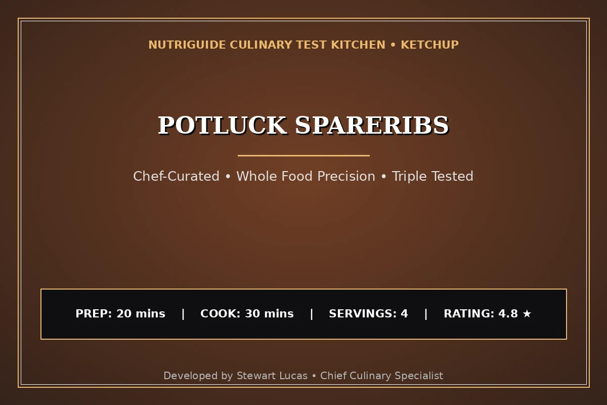 Potluck Spareribs