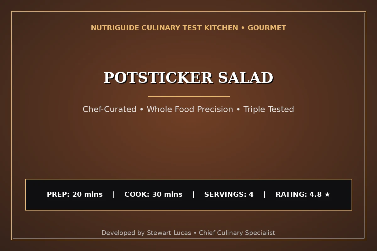 Potsticker Salad