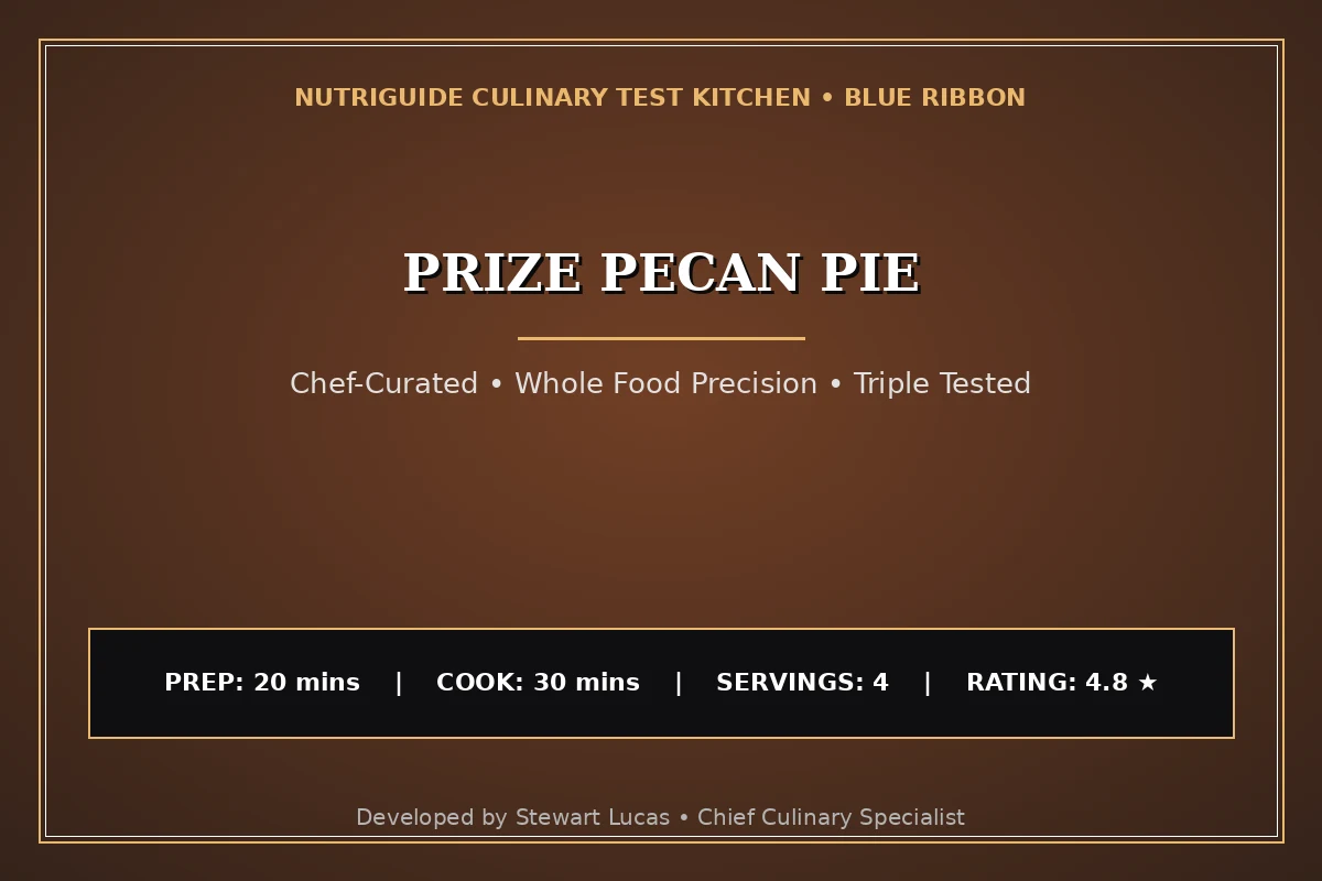 Prize Pecan Pie
