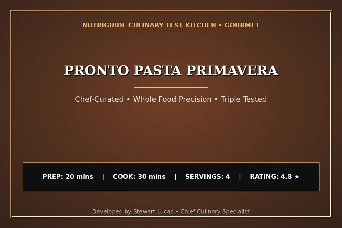 Pronto Pasta Primavera