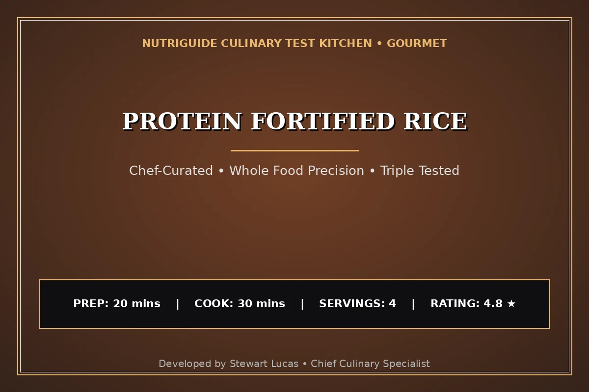 Protein Fortified Rice