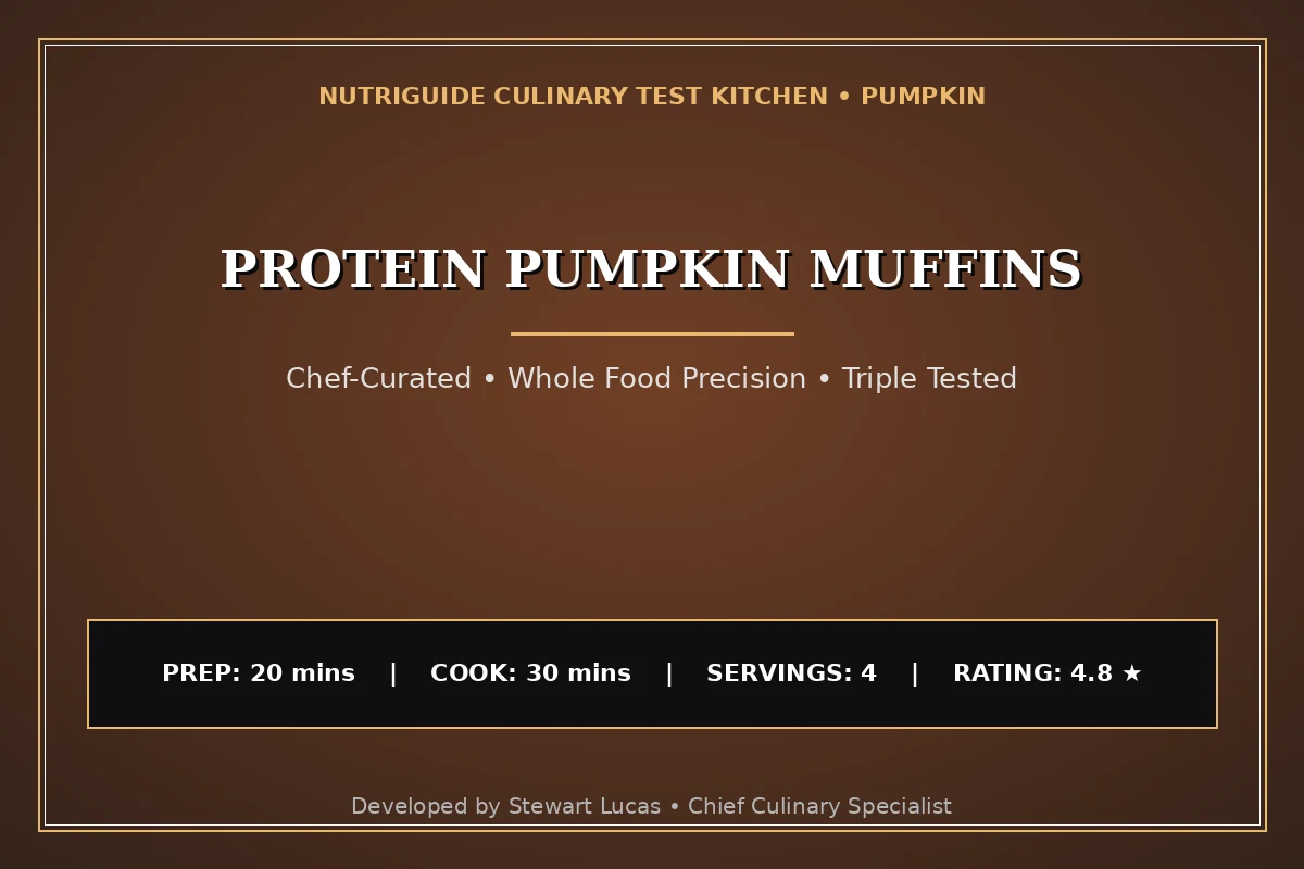 Protein Pumpkin Muffins