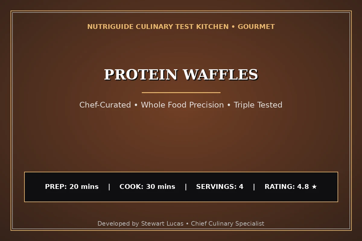 Protein Waffles