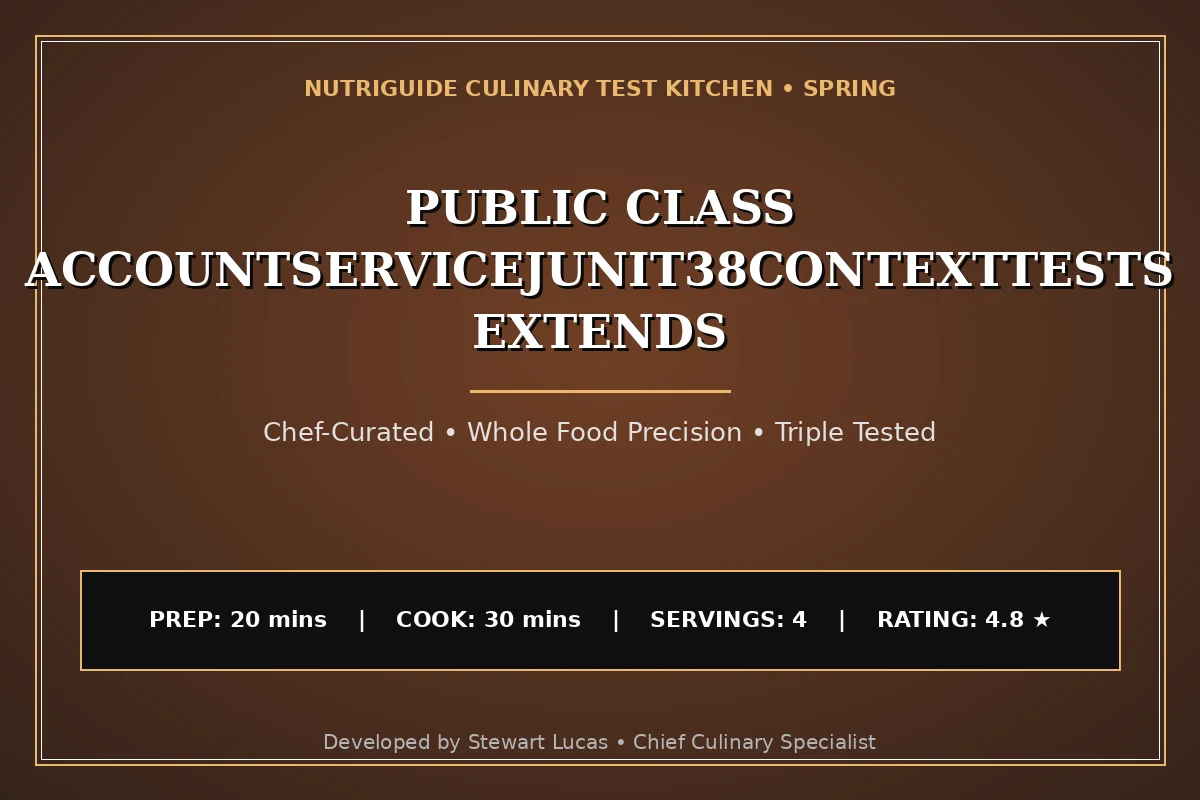 Public Class Accountservicejunit38Contexttests Extends