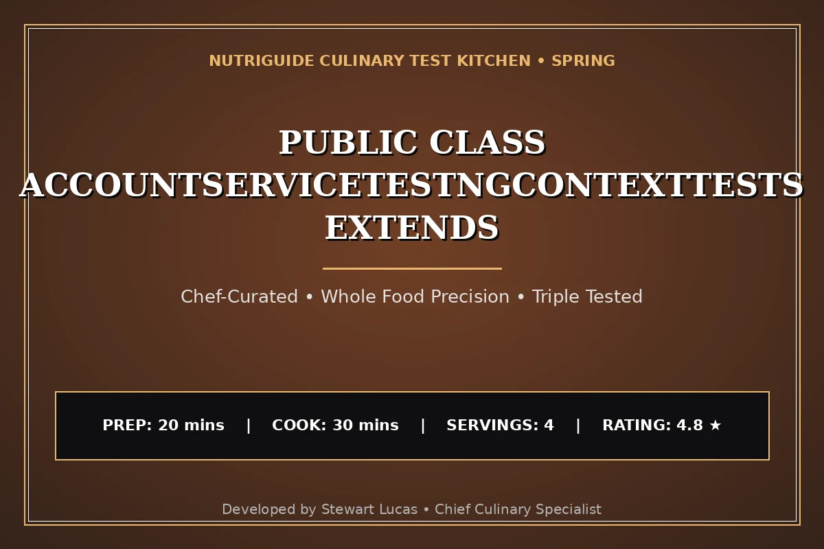 Public Class Accountservicetestngcontexttests Extends