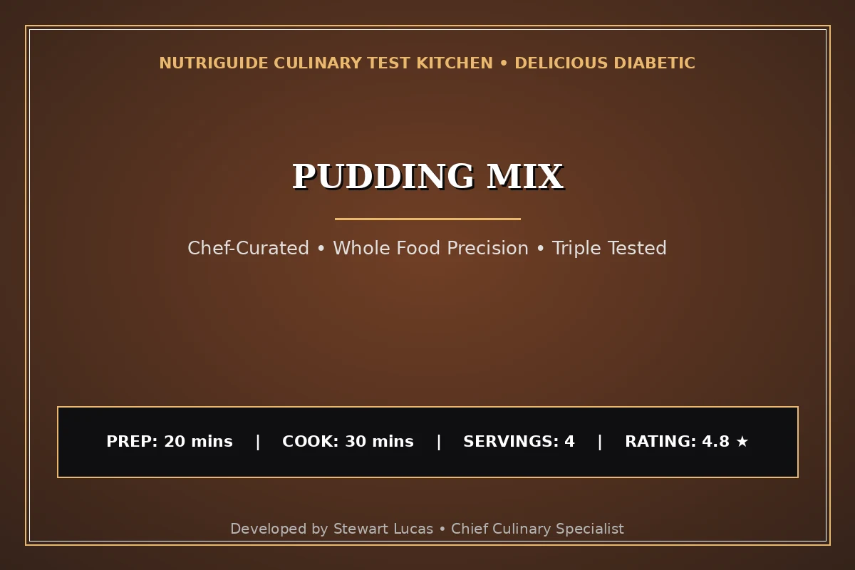 Pudding Mix