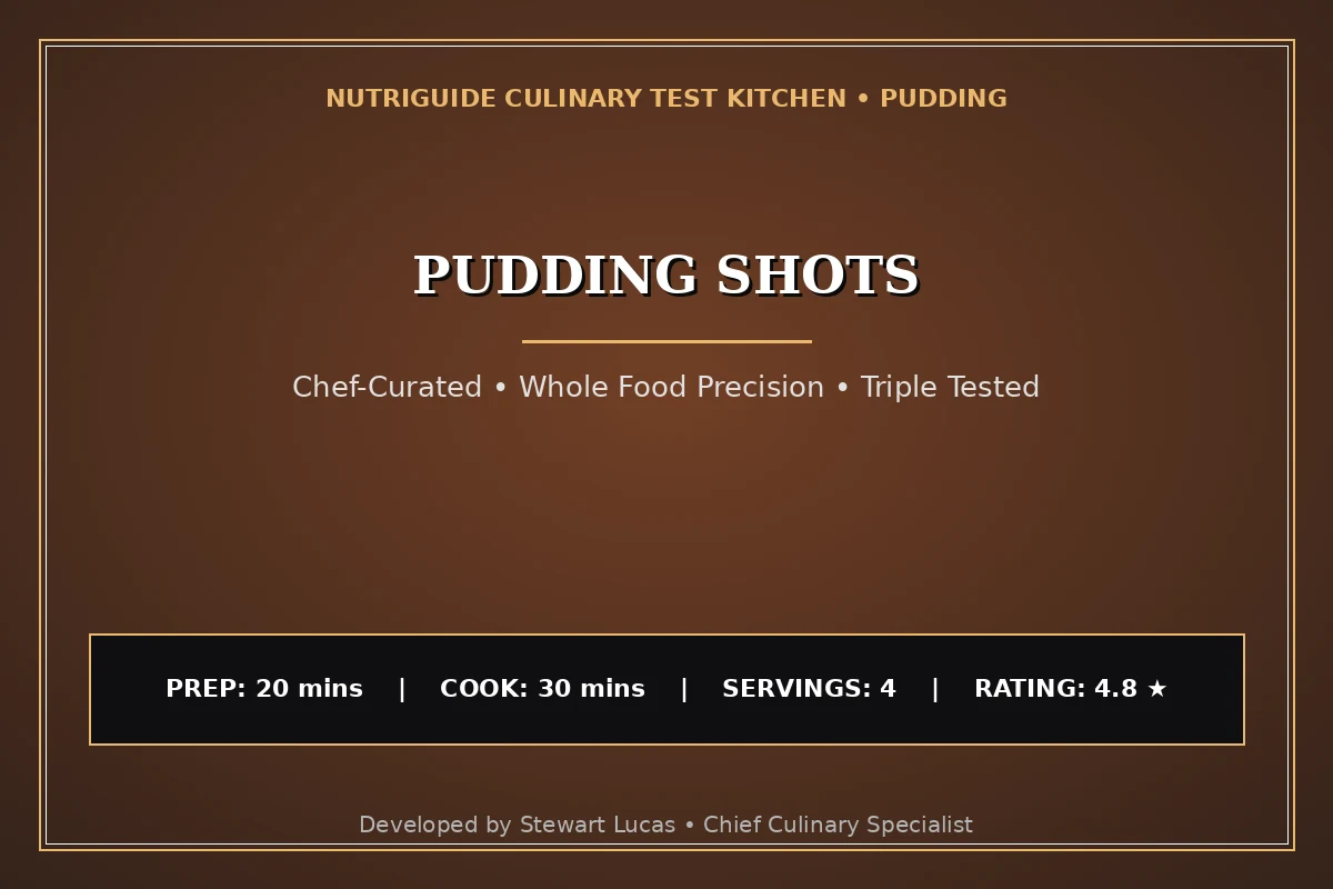 Pudding Shots