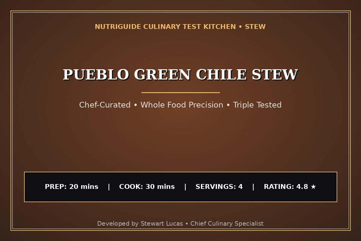 Pueblo Green Chile Stew